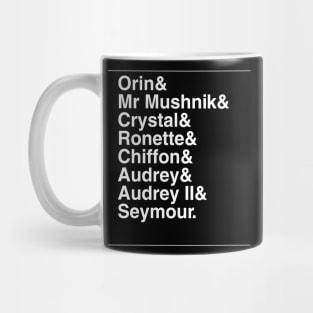 Little Shop of Horrors Characters Mug